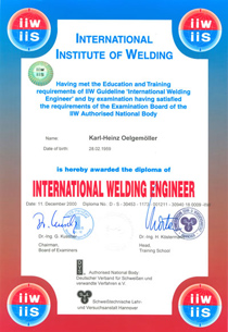 International Welding Engineer